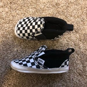 Vans size 4 crib shoes